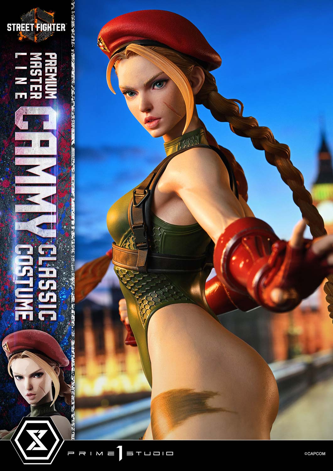Street Fighter 6 Ultimate Premium Masterline Cammy (Classic Costume) (Ultimate Bonus Ver.) 1/4 Scale Limited Edition Statue Gallery Image 29