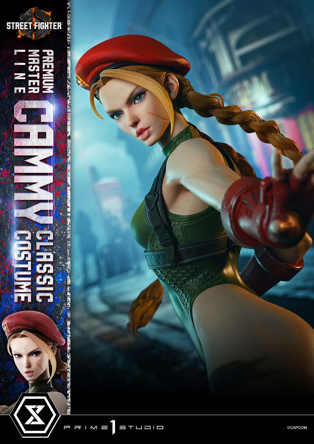 Street Fighter 6 Ultimate Premium Masterline Cammy (Classic Costume) (Ultimate Bonus Ver.) 1/4 Scale Limited Edition Statue Gallery Image 12