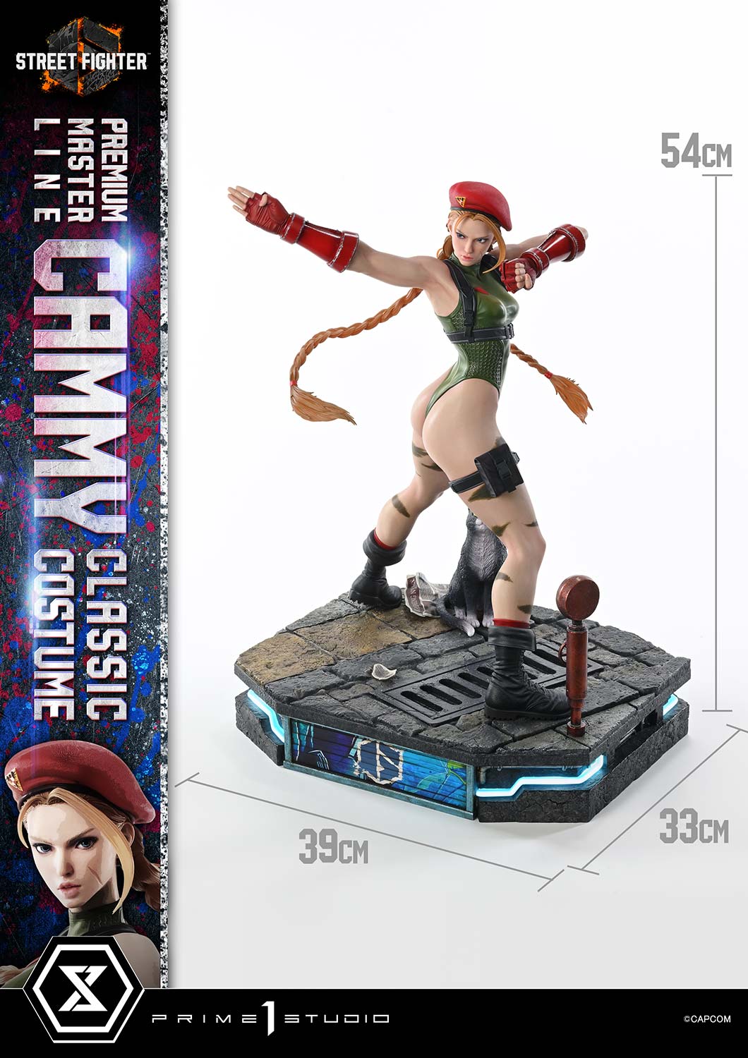 Street Fighter 6 Ultimate Premium Masterline Cammy (Classic Costume) (Ultimate Bonus Ver.) 1/4 Scale Limited Edition Statue Gallery Image 78