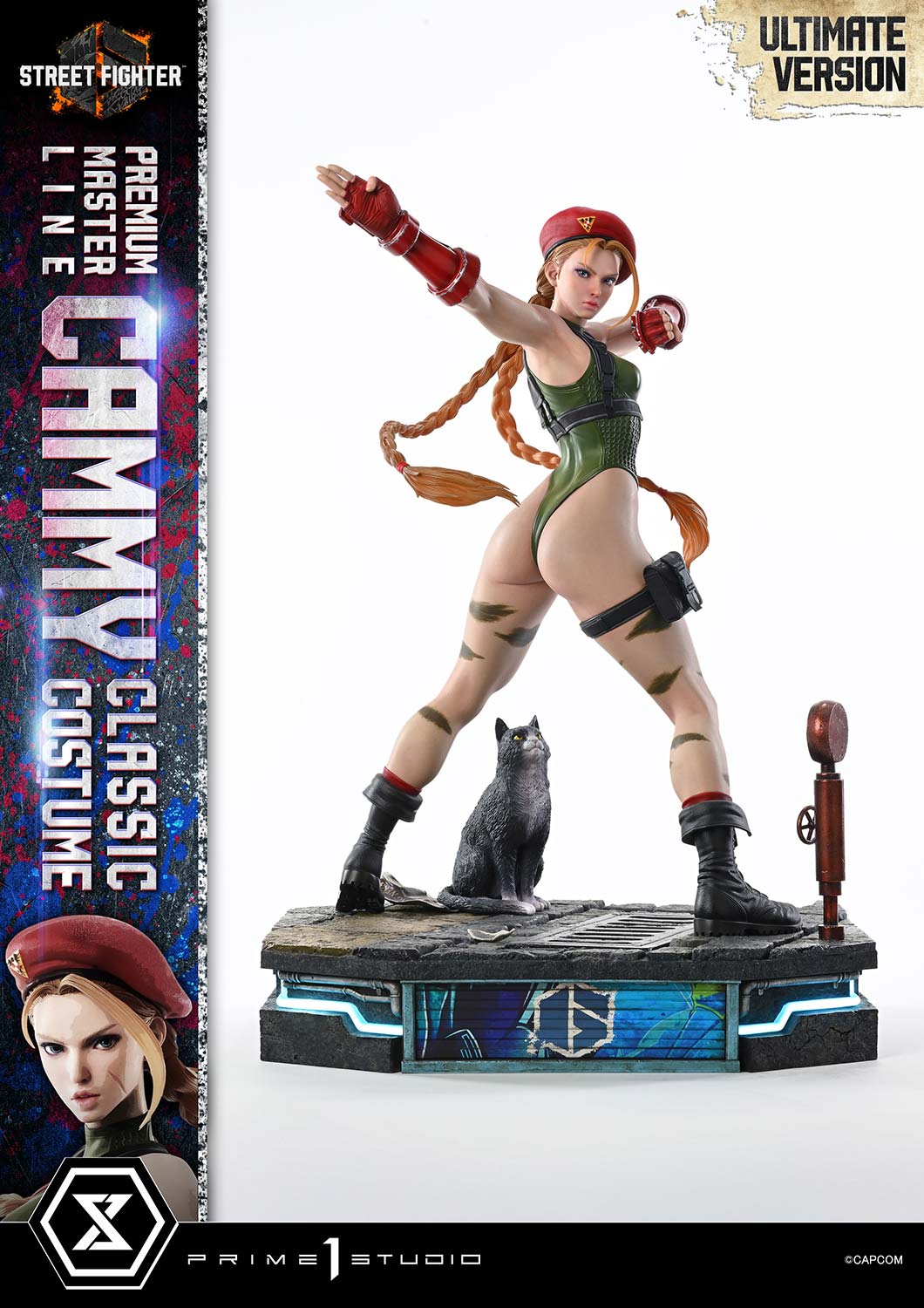 Street Fighter 6 Ultimate Premium Masterline Cammy (Classic Costume) (Ultimate Bonus Ver.) 1/4 Scale Limited Edition Statue Gallery Image 44