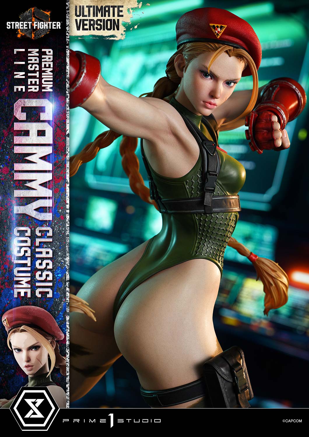 Street Fighter 6 Ultimate Premium Masterline Cammy (Classic Costume) (Ultimate Bonus Ver.) 1/4 Scale Limited Edition Statue Gallery Image 30
