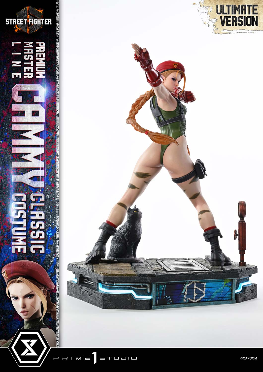 Street Fighter 6 Ultimate Premium Masterline Cammy (Classic Costume) (Ultimate Bonus Ver.) 1/4 Scale Limited Edition Statue Gallery Image 45