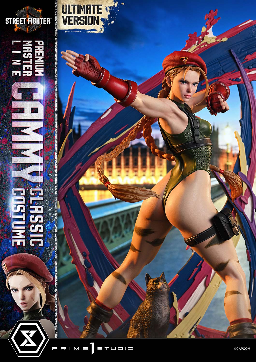 Street Fighter 6 Ultimate Premium Masterline Cammy (Classic Costume) (Ultimate Bonus Ver.) 1/4 Scale Limited Edition Statue Gallery Image 26