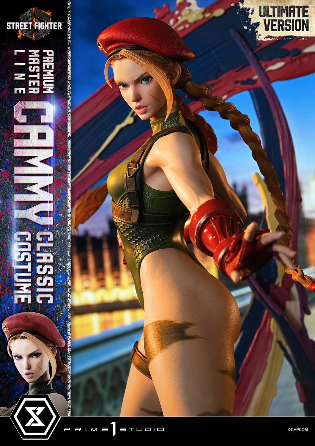Street Fighter 6 Ultimate Premium Masterline Cammy (Classic Costume) (Ultimate Bonus Ver.) 1/4 Scale Limited Edition Statue Gallery Image 28
