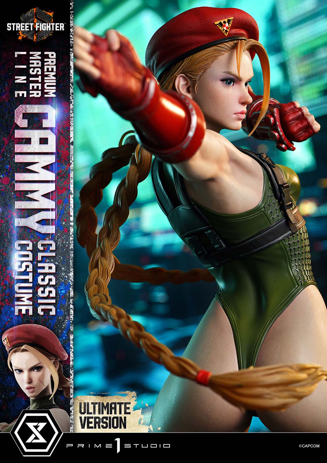Street Fighter 6 Ultimate Premium Masterline Cammy (Classic Costume) (Ultimate Bonus Ver.) 1/4 Scale Limited Edition Statue Gallery Image 32