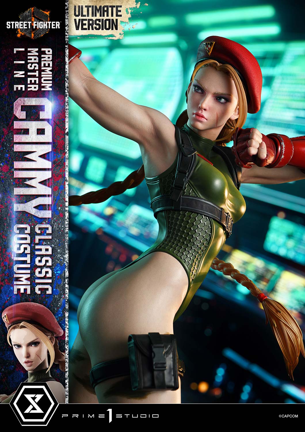 Street Fighter 6 Ultimate Premium Masterline Cammy (Classic Costume) (Ultimate Bonus Ver.) 1/4 Scale Limited Edition Statue Gallery Image 33