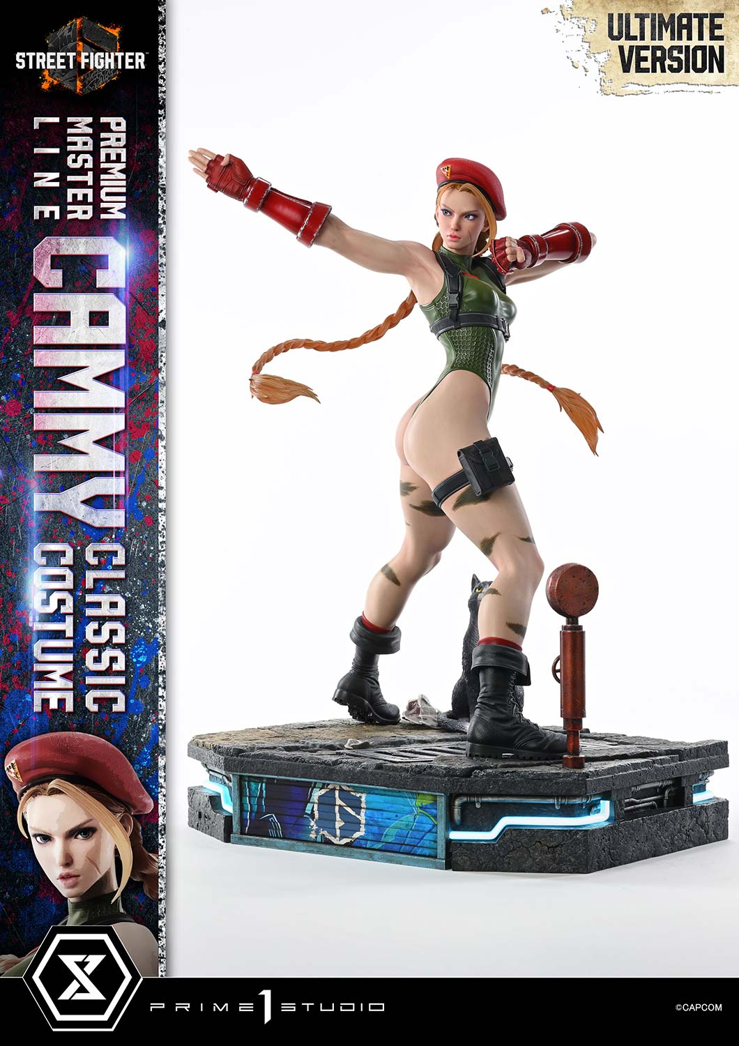 Street Fighter 6 Ultimate Premium Masterline Cammy (Classic Costume) (Ultimate Bonus Ver.) 1/4 Scale Limited Edition Statue Gallery Image 47