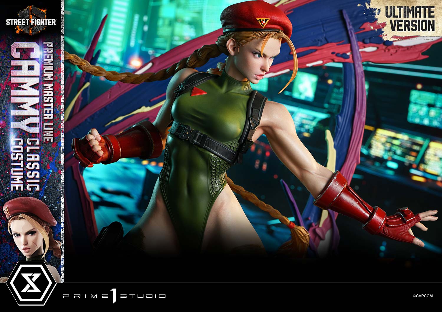 Street Fighter 6 Ultimate Premium Masterline Cammy (Classic Costume) (Ultimate Bonus Ver.) 1/4 Scale Limited Edition Statue Gallery Image 36