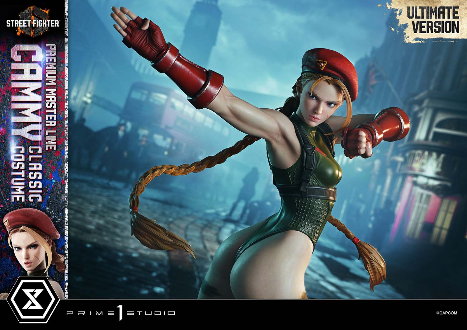 Street Fighter 6 Ultimate Premium Masterline Cammy (Classic Costume) (Ultimate Bonus Ver.) 1/4 Scale Limited Edition Statue Gallery Image 15
