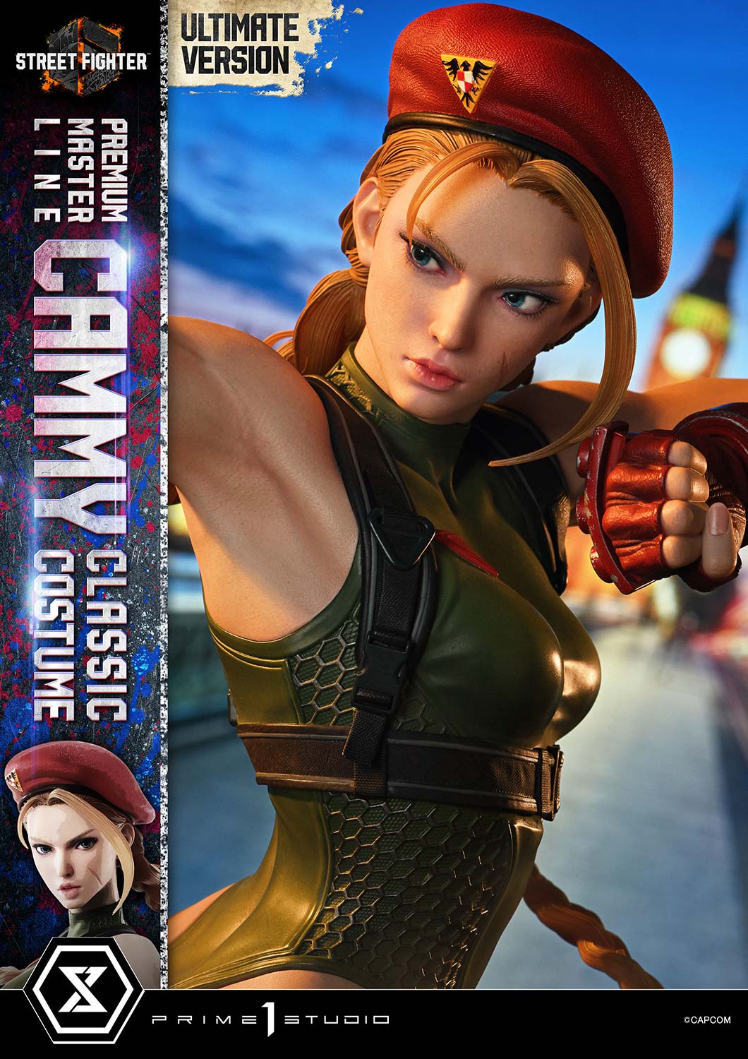 Street Fighter 6 Ultimate Premium Masterline Cammy (Classic Costume) (Ultimate Bonus Ver.) 1/4 Scale Limited Edition Statue Gallery Image 27