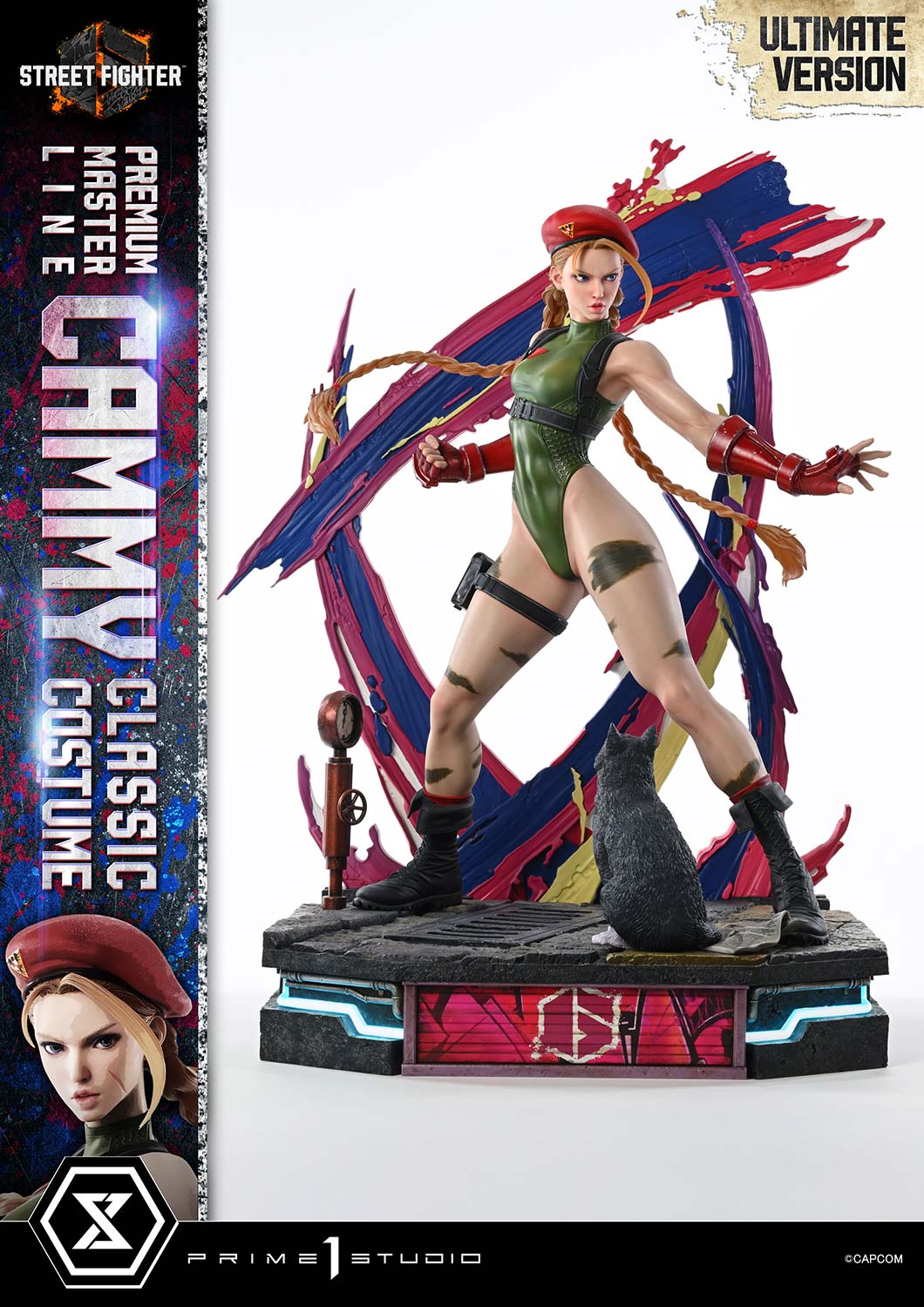 Street Fighter 6 Ultimate Premium Masterline Cammy (Classic Costume) (Ultimate Bonus Ver.) 1/4 Scale Limited Edition Statue Gallery Image 41