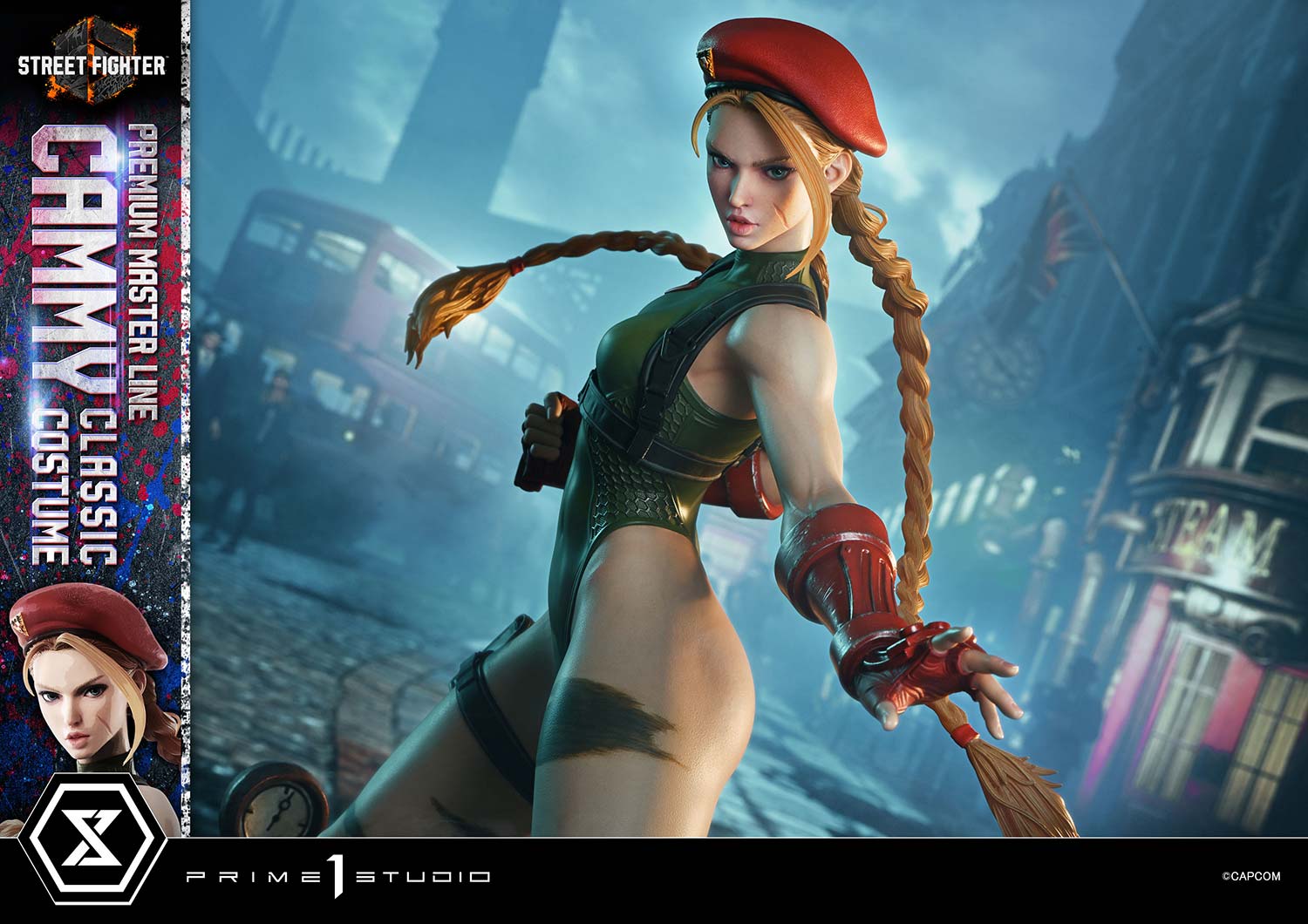 Street Fighter 6 Ultimate Premium Masterline Cammy (Classic Costume) (Ultimate Bonus Ver.) 1/4 Scale Limited Edition Statue Gallery Image 18