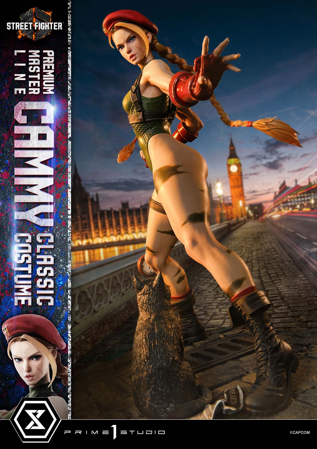 Street Fighter 6 Ultimate Premium Masterline Cammy (Classic Costume) (Ultimate Bonus Ver.) 1/4 Scale Limited Edition Statue Gallery Image 24