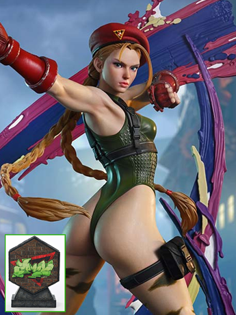Street Fighter 6 Ultimate Premium Masterline Cammy (Classic Costume) (Ultimate Bonus Ver.) 1/4 Scale Limited Edition Statue Gallery Image 2