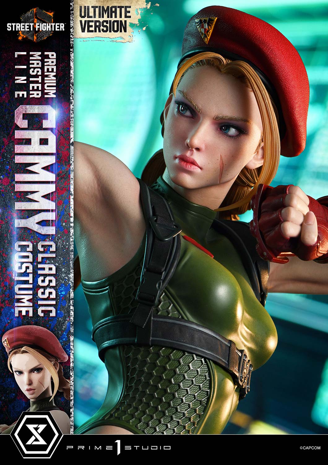 Street Fighter 6 Ultimate Premium Masterline Cammy (Classic Costume) (Ultimate Bonus Ver.) 1/4 Scale Limited Edition Statue Gallery Image 31