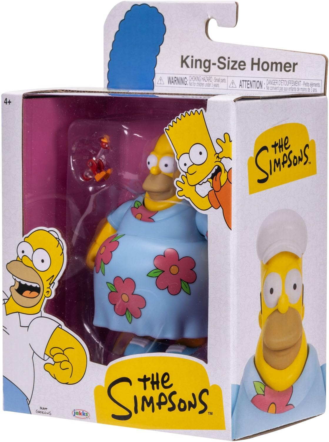 The Simpsons King-Size Homer 5-Inch Scale Deluxe Action Figure Gallery Image 10