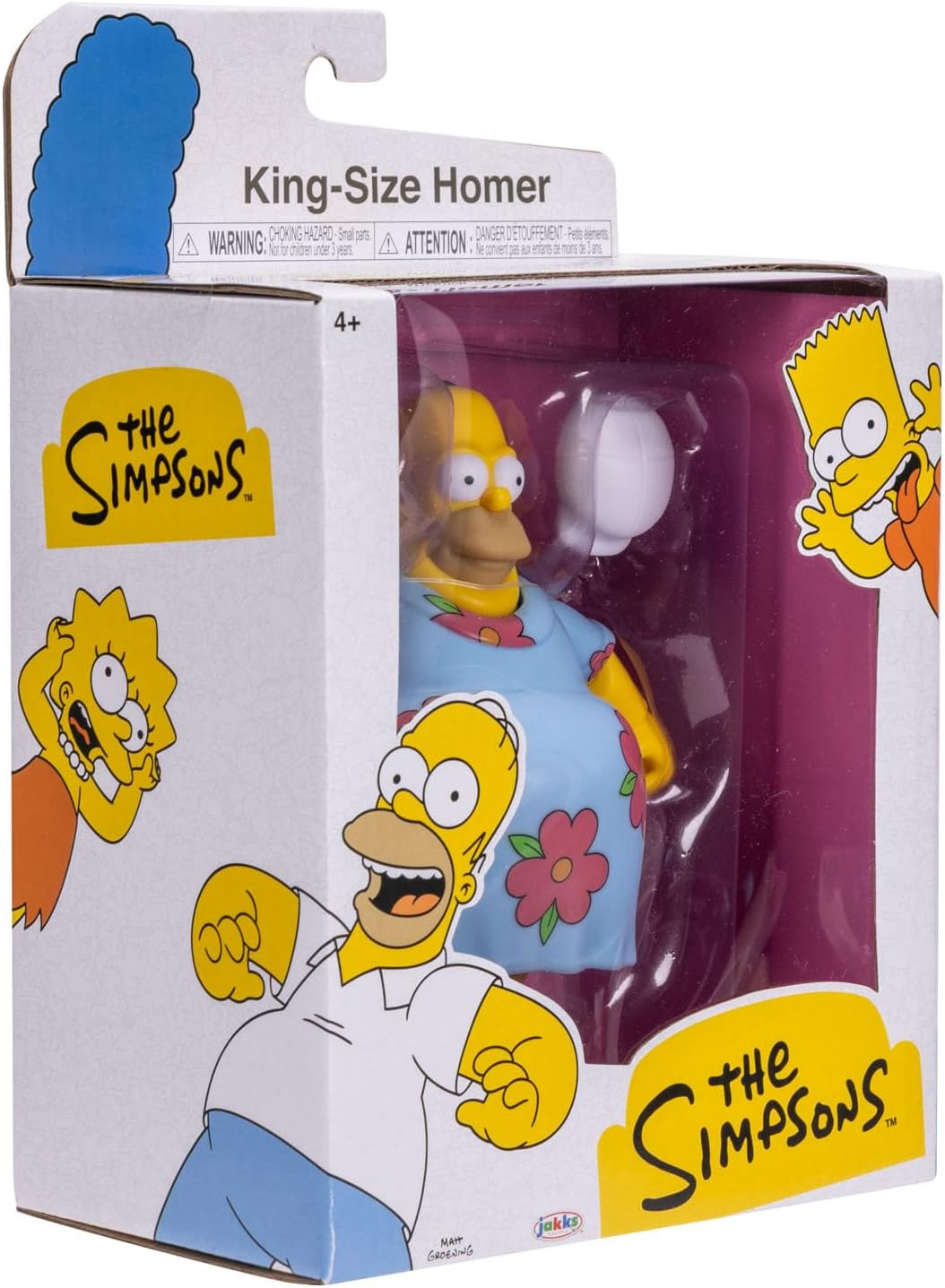 The Simpsons King-Size Homer 5-Inch Scale Deluxe Action Figure Gallery Image 9