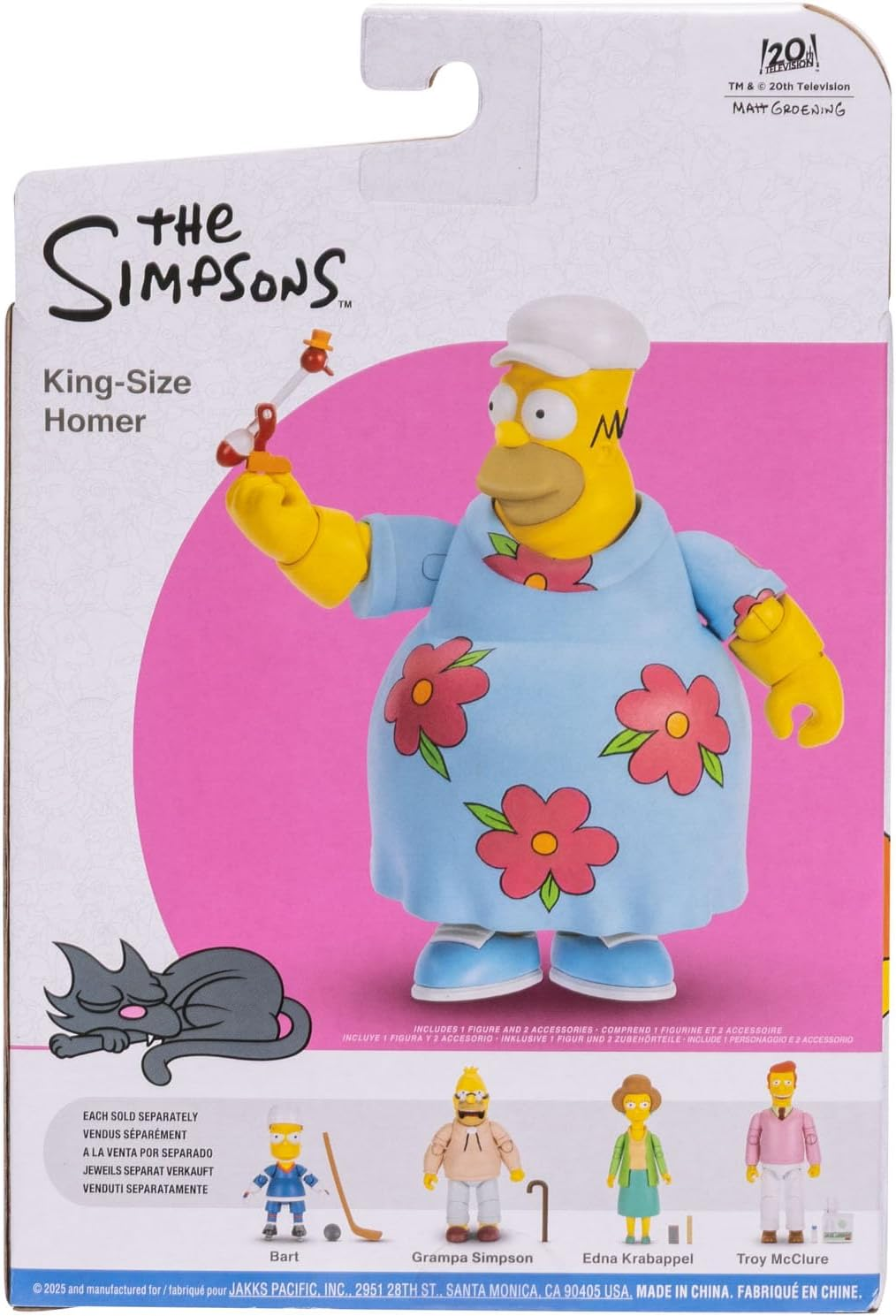 The Simpsons King-Size Homer 5-Inch Scale Deluxe Action Figure Gallery Image 11