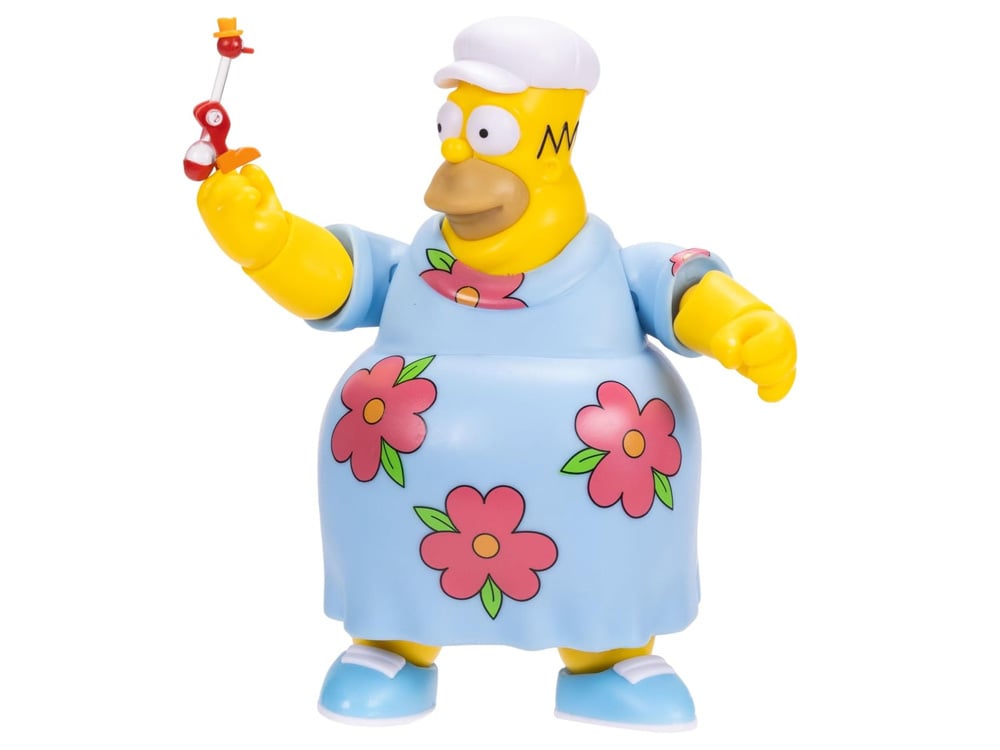 The Simpsons King-Size Homer 5-Inch Scale Deluxe Action Figure Gallery Image 1