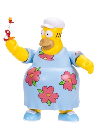 The Simpsons King-Size Homer 5-Inch Scale Deluxe Action Figure Gallery Image 2