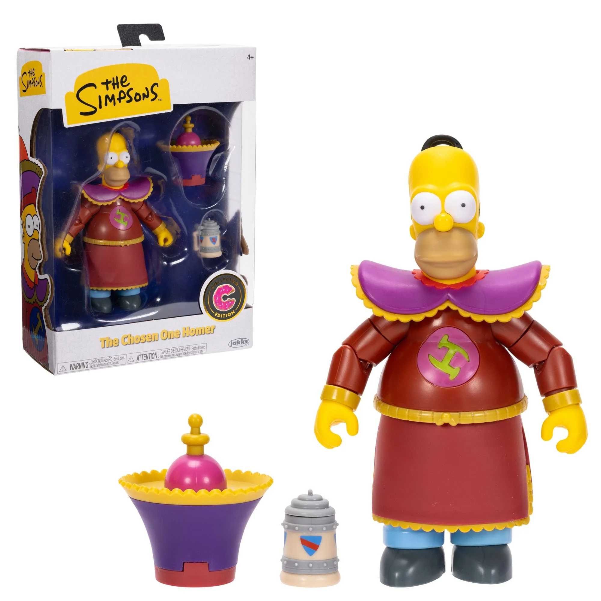 The Simpsons The Chosen One Homer (Collector Edition) 5-Inch Scale Action Figure Gallery Image 10