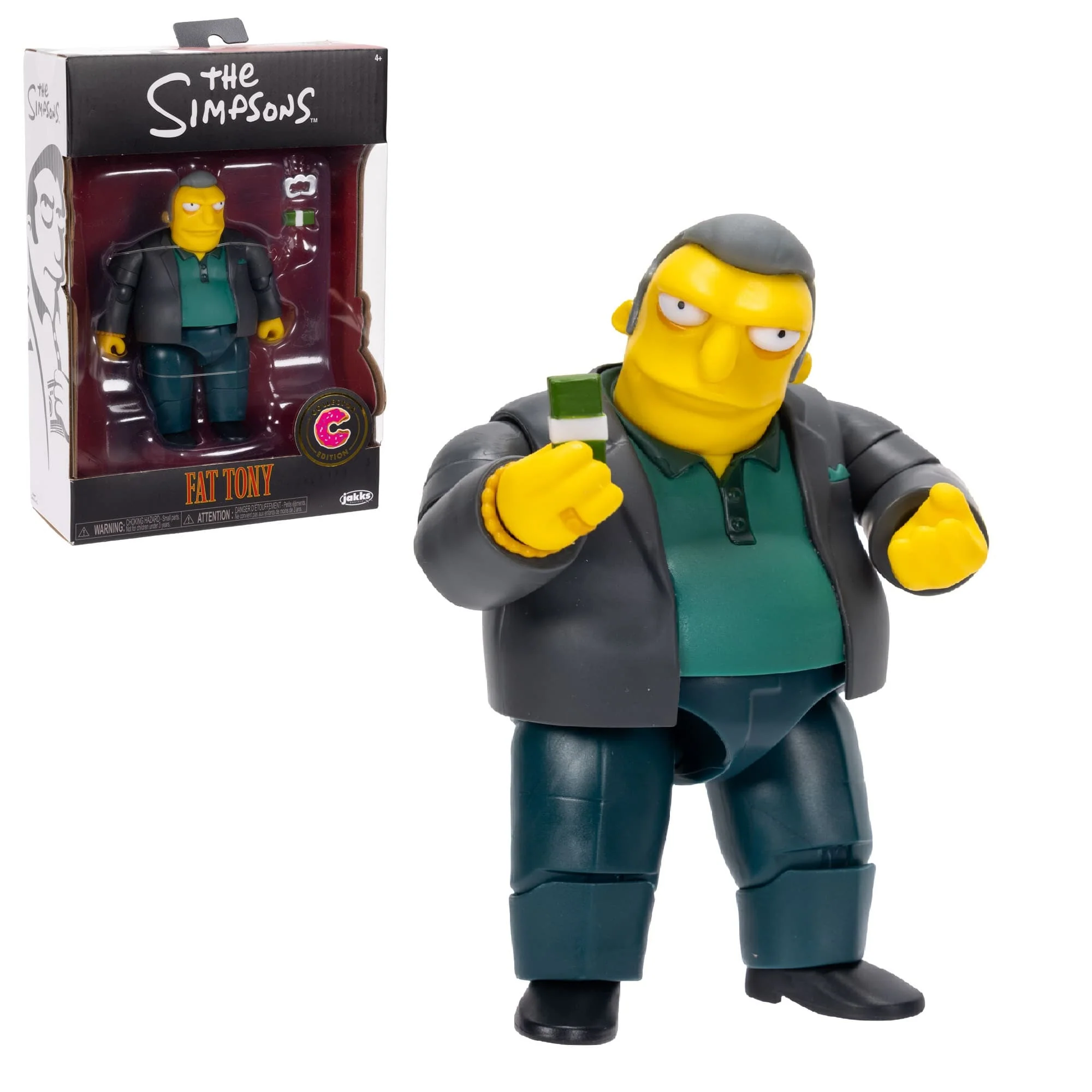 The Simpsons Fat Tony (Collector Edition) 5-Inch Scale Action Figure Gallery Image 9