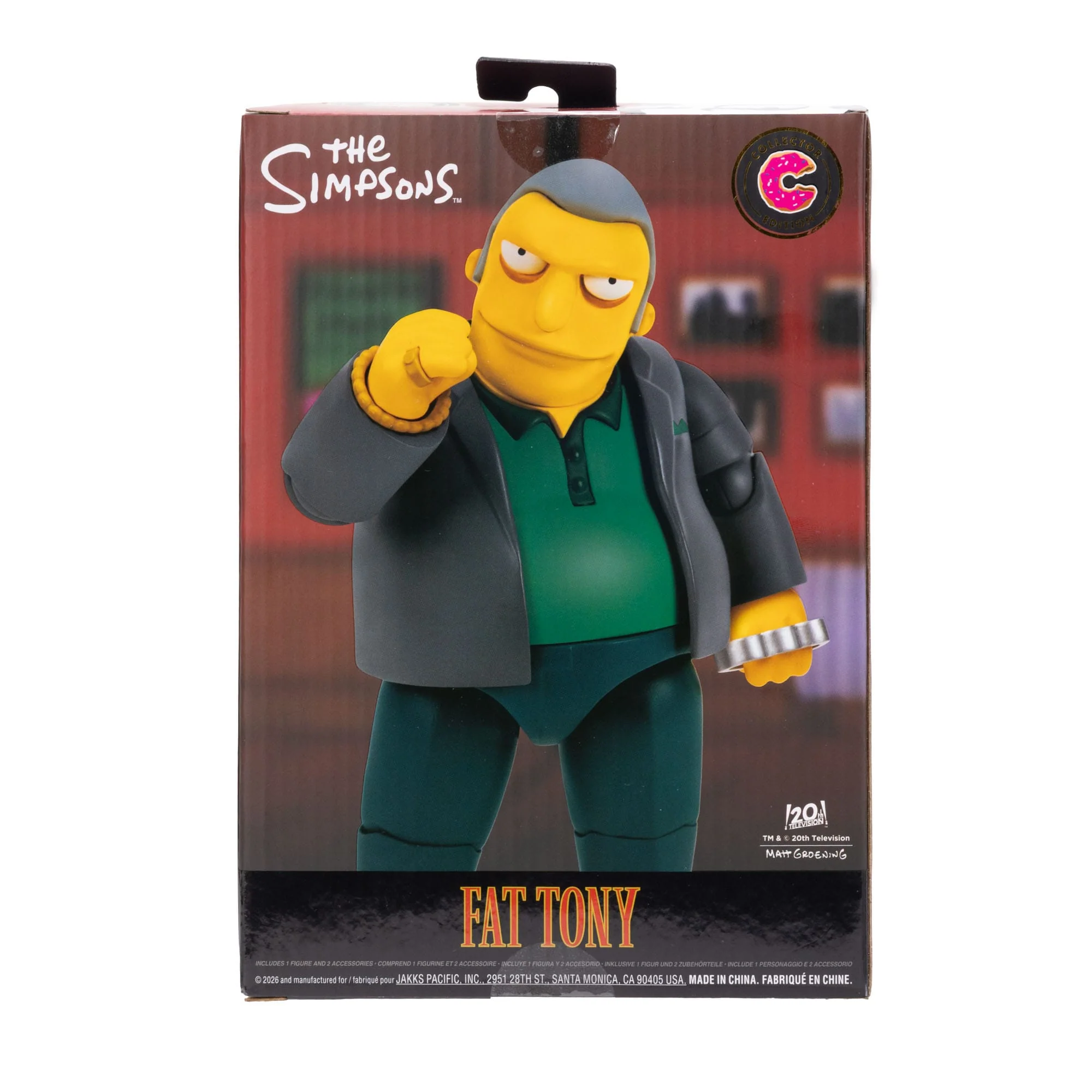 The Simpsons Fat Tony (Collector Edition) 5-Inch Scale Action Figure Gallery Image 14