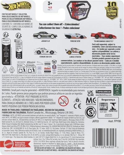 Hot Wheels Premium Car Culture Vintage Racing Porsche 917K 1/64 Scale Model Gallery Image 8