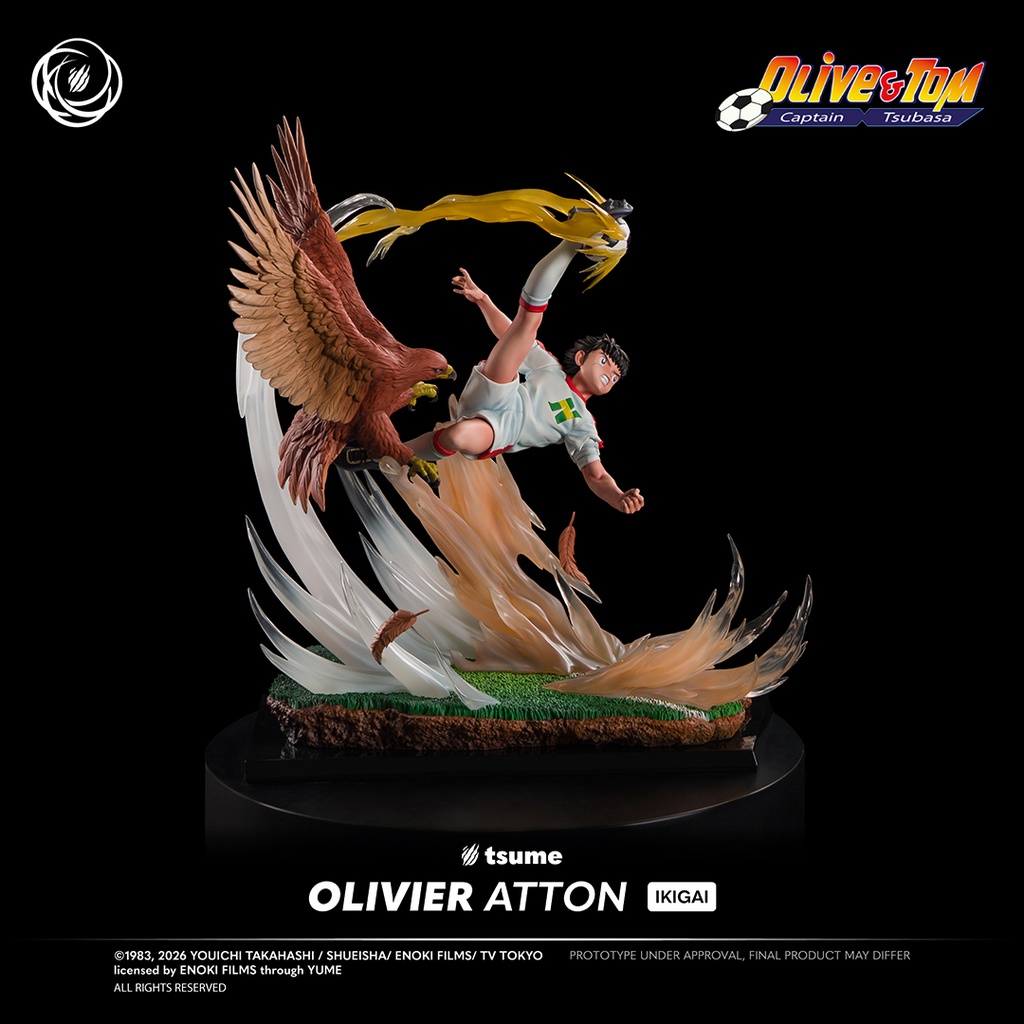Captain Tsubasa Ikigai Oliver Atom 1/6 Scale Limited Editon Statue