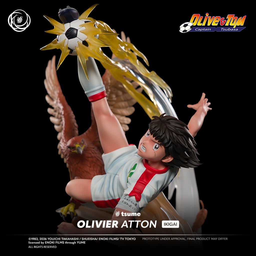 Captain Tsubasa Ikigai Oliver Atom 1/6 Scale Limited Editon Statue Gallery Image 12