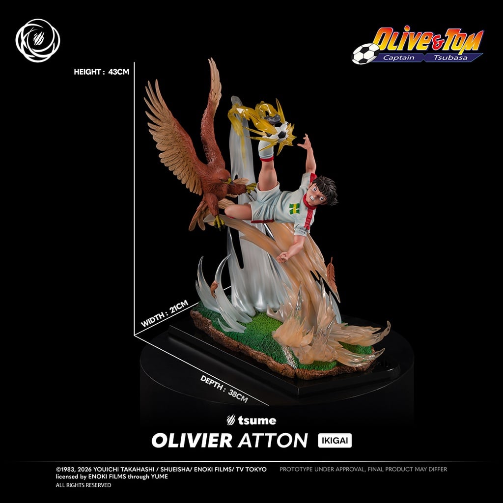 Captain Tsubasa Ikigai Oliver Atom 1/6 Scale Limited Editon Statue Gallery Image 17