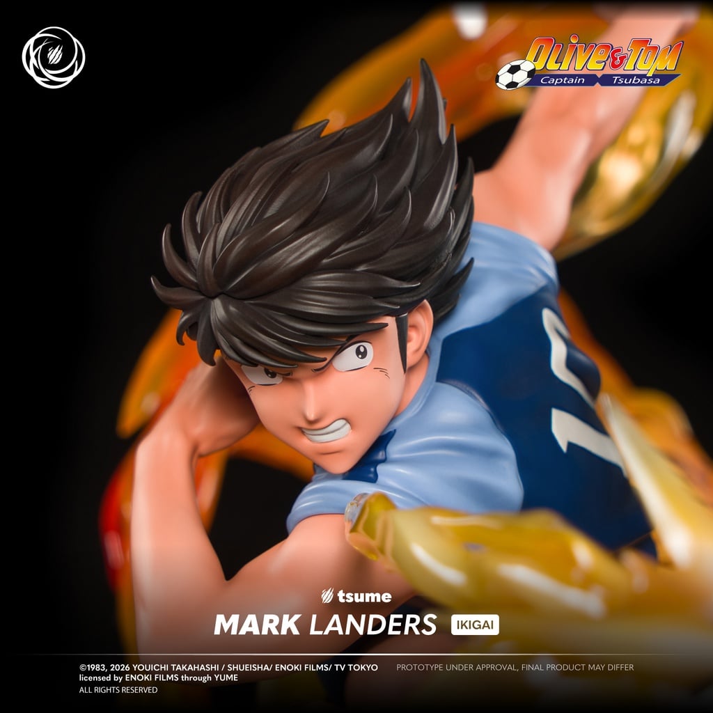 Captain Tsubasa Ikigai Mark Landers 1/6 Scale Limited Editon Statue Gallery Image 11