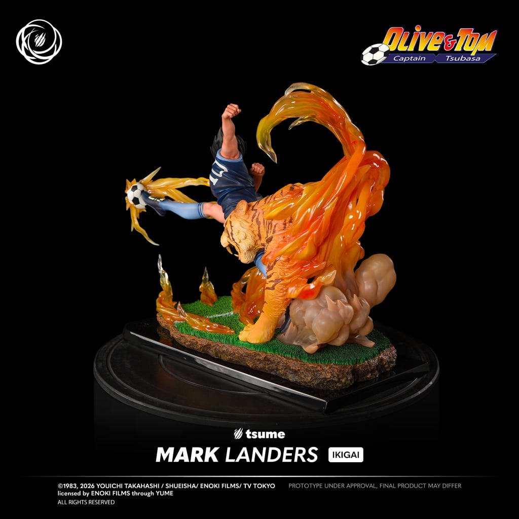 Captain Tsubasa Ikigai Mark Landers 1/6 Scale Limited Editon Statue Gallery Image 6