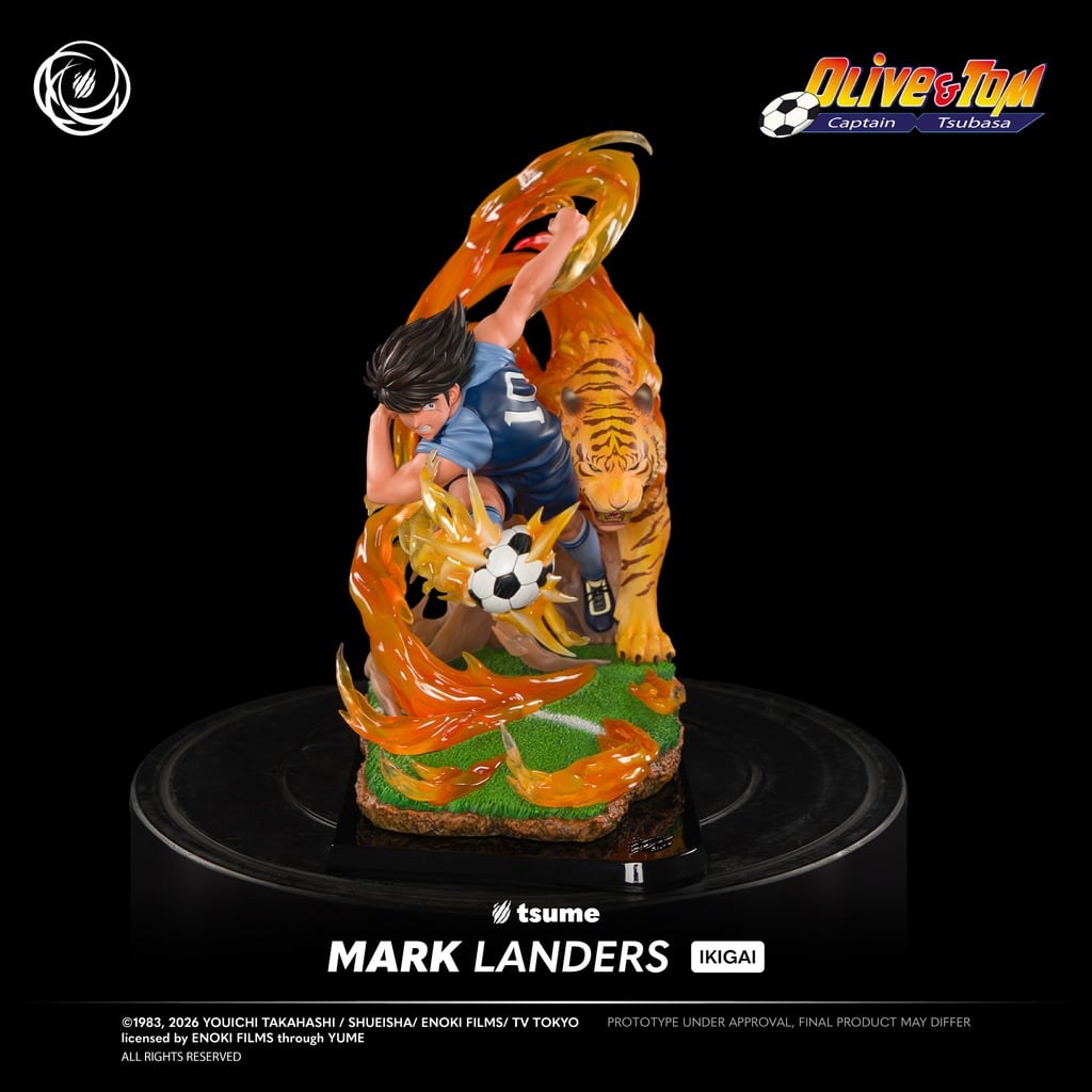 Captain Tsubasa Ikigai Mark Landers 1/6 Scale Limited Editon Statue Gallery Image 3