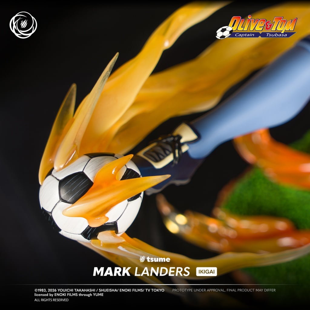 Captain Tsubasa Ikigai Mark Landers 1/6 Scale Limited Editon Statue Gallery Image 13