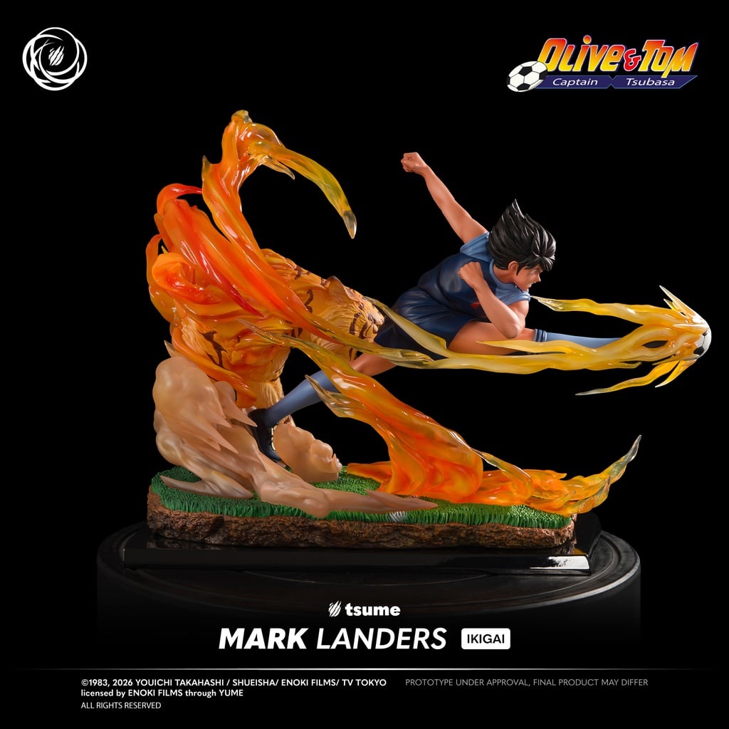 Captain Tsubasa Ikigai Mark Landers 1/6 Scale Limited Editon Statue Gallery Image 9