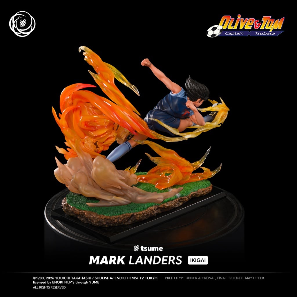 Captain Tsubasa Ikigai Mark Landers 1/6 Scale Limited Editon Statue Gallery Image 8