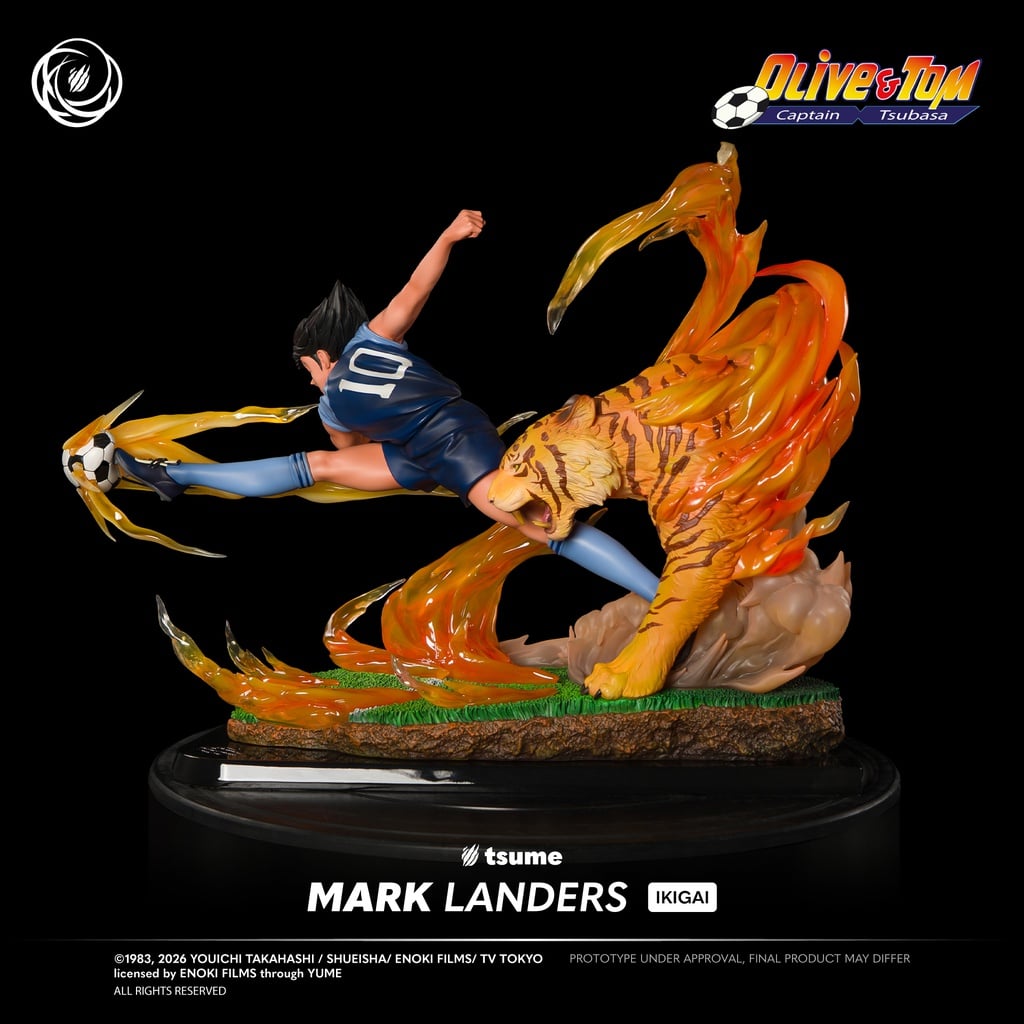 Captain Tsubasa Ikigai Mark Landers 1/6 Scale Limited Editon Statue Gallery Image 5