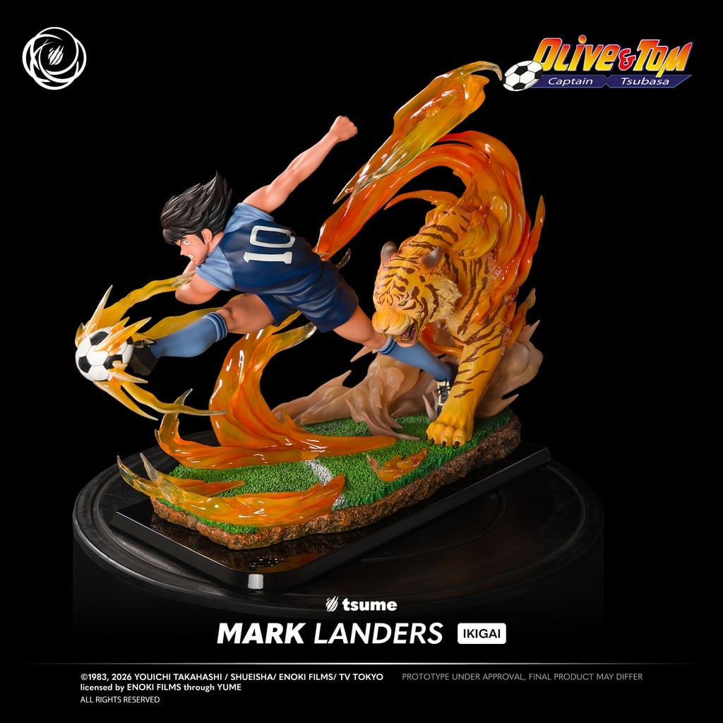 Captain Tsubasa Ikigai Mark Landers 1/6 Scale Limited Editon Statue Gallery Image 4