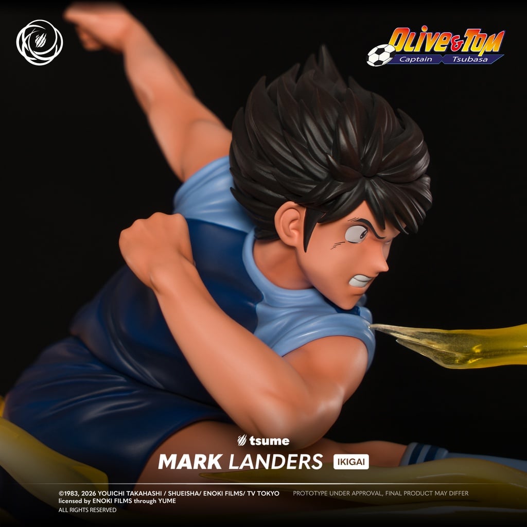 Captain Tsubasa Ikigai Mark Landers 1/6 Scale Limited Editon Statue Gallery Image 14
