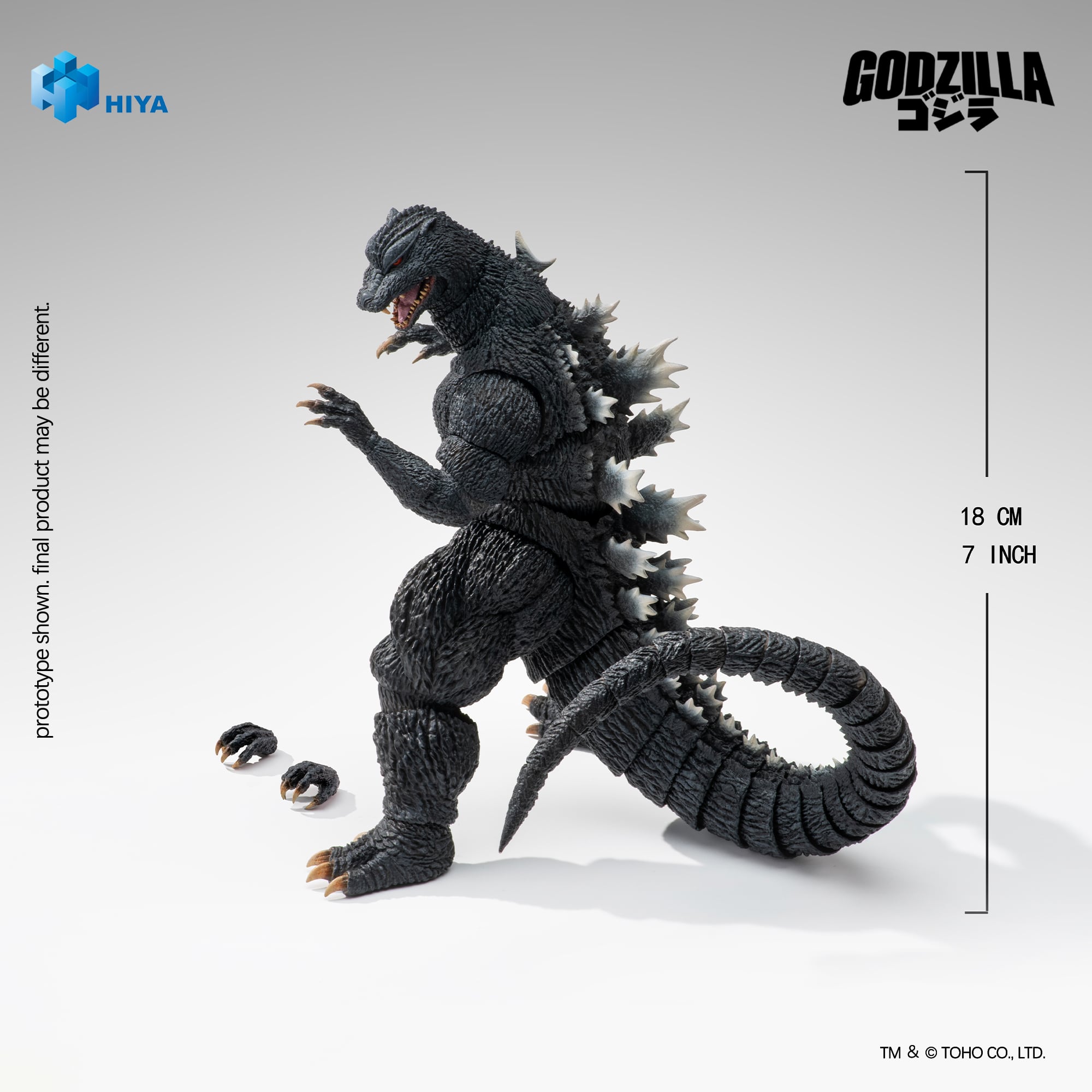 Godzilla: Final Wars (2004) Godzilla Action Figure Gallery Image 11