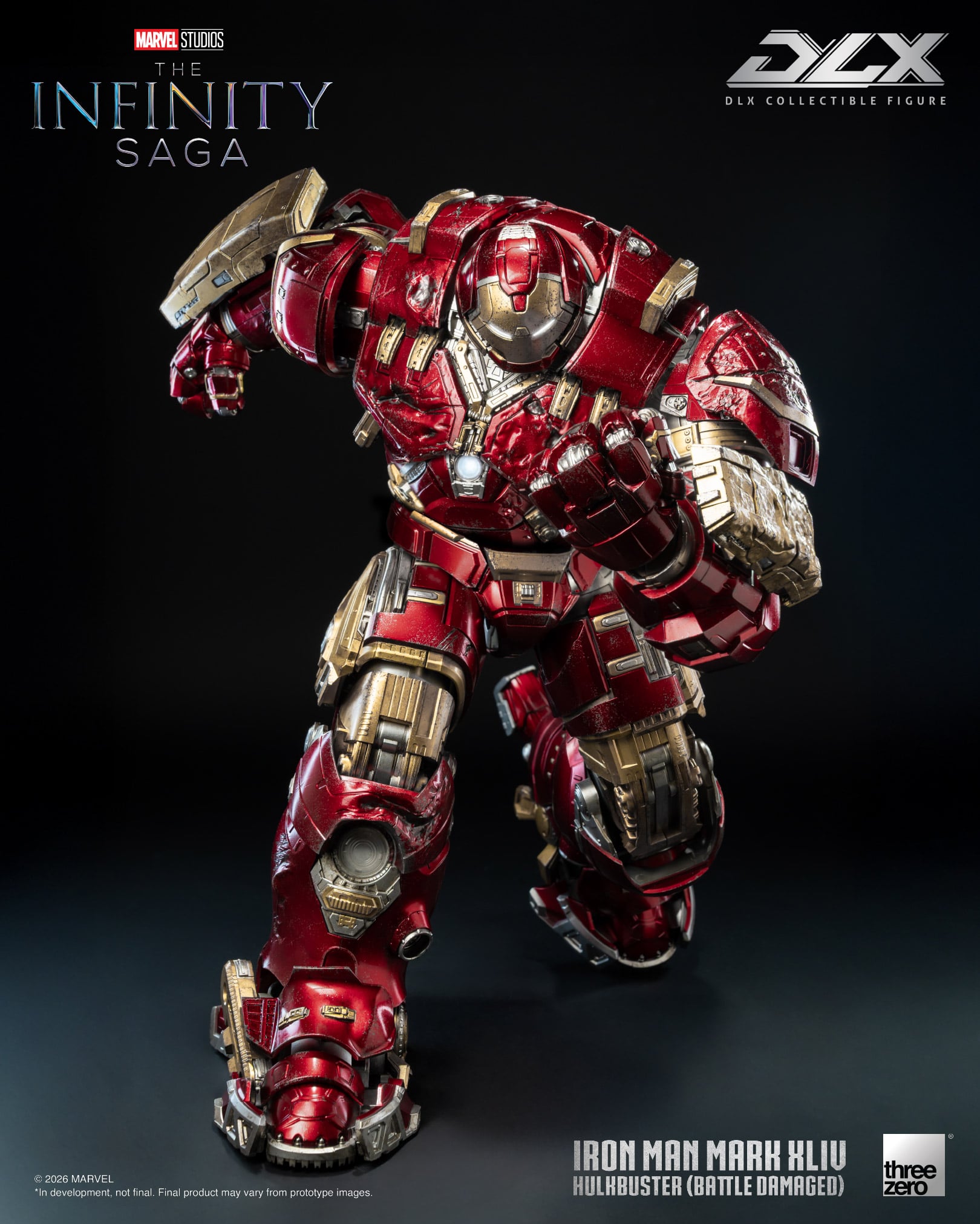 Marvel: The Infinity Saga DLX Iron Man 44 Hulkbuster (Battle Damaged) Action Figure Gallery Image 8