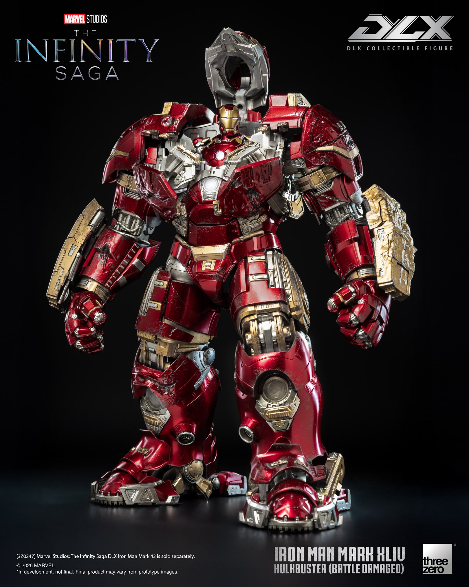 Marvel: The Infinity Saga DLX Iron Man 44 Hulkbuster (Battle Damaged) Action Figure Gallery Image 19