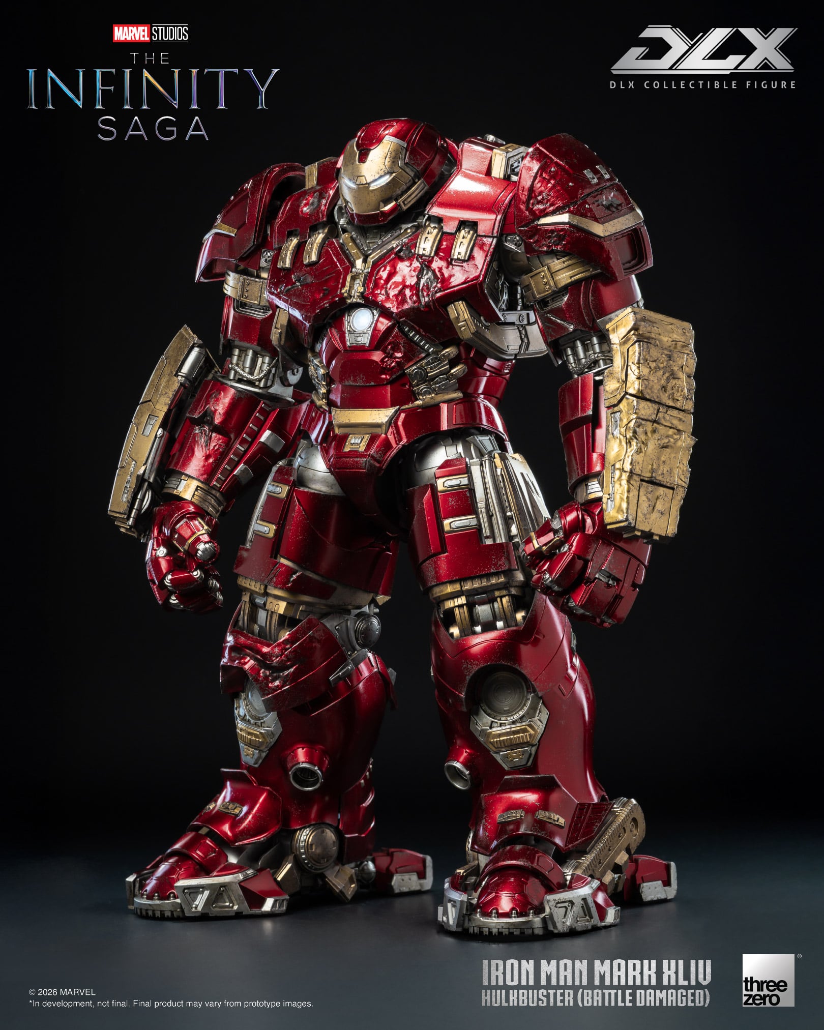 Marvel: The Infinity Saga DLX Iron Man 44 Hulkbuster (Battle Damaged) Action Figure Gallery Image 3