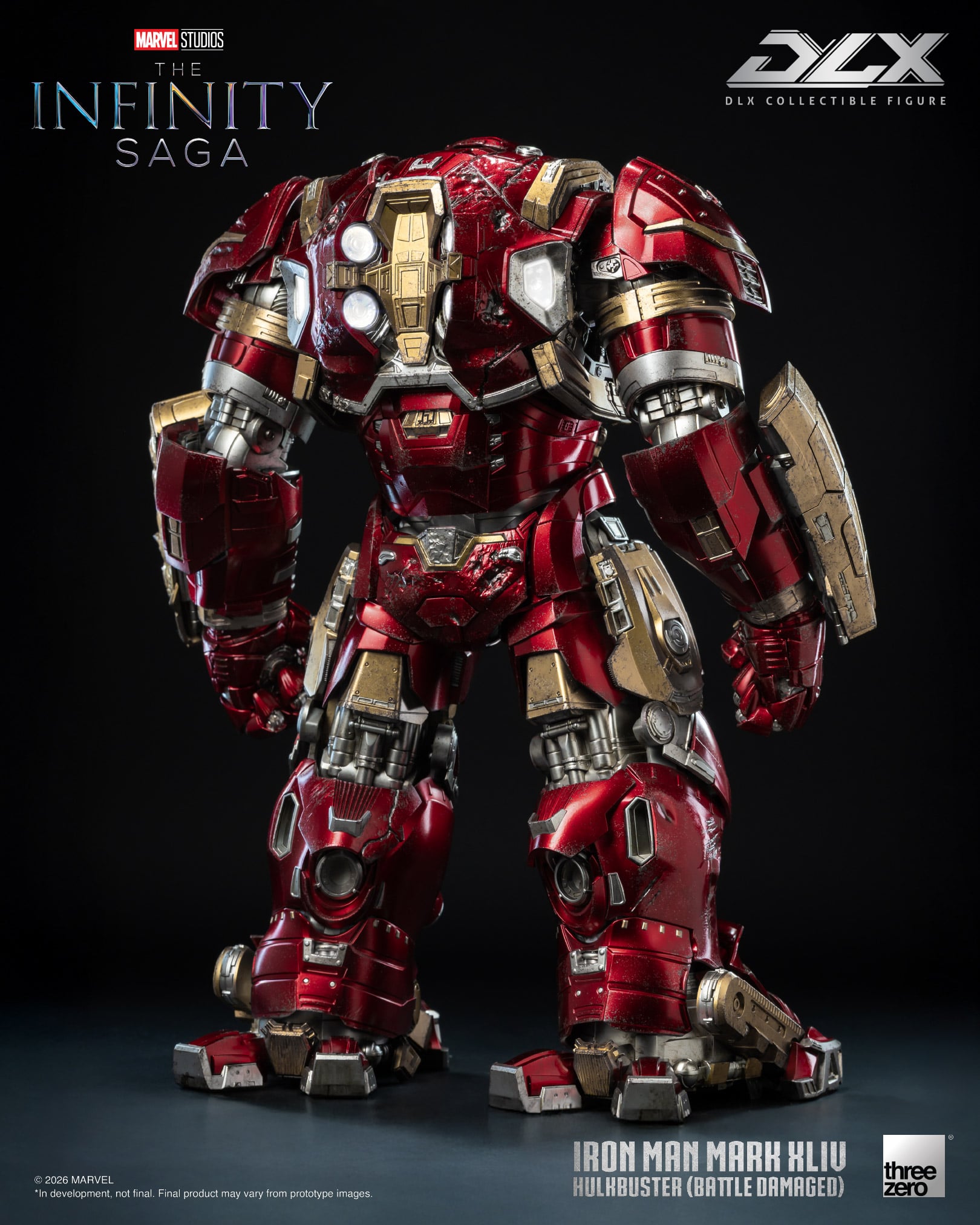 Marvel: The Infinity Saga DLX Iron Man 44 Hulkbuster (Battle Damaged) Action Figure Gallery Image 4