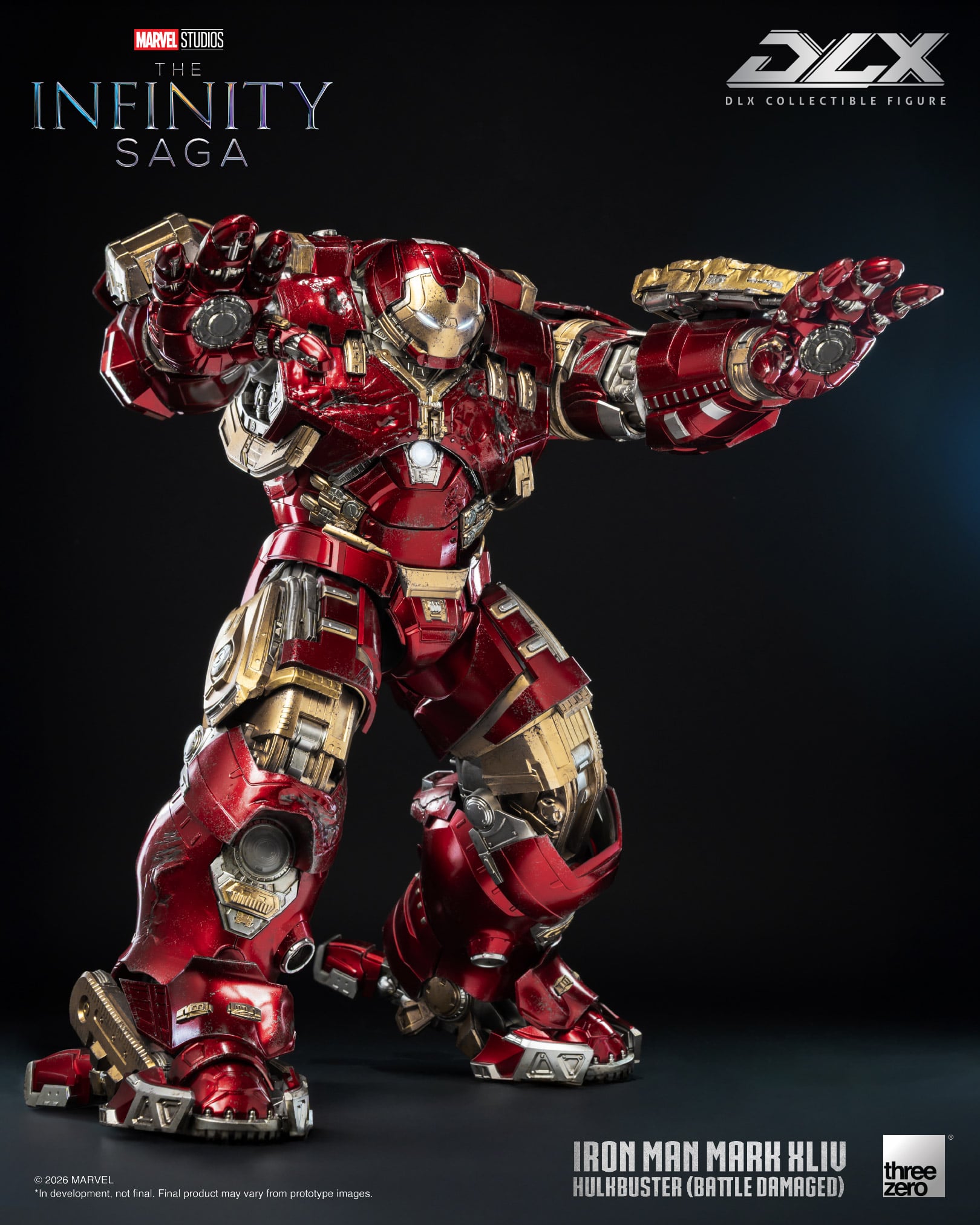 Marvel: The Infinity Saga DLX Iron Man 44 Hulkbuster (Battle Damaged) Action Figure Gallery Image 10
