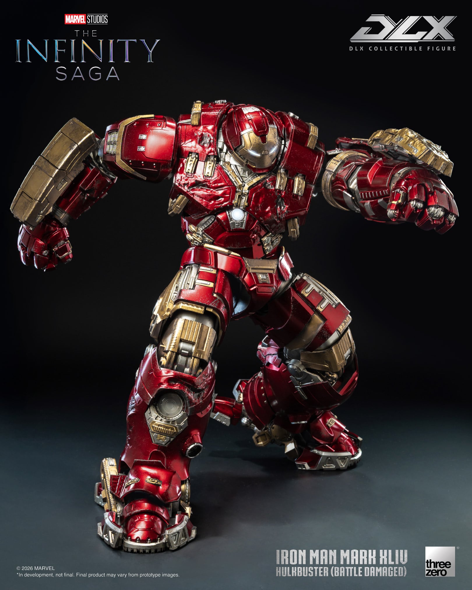 Marvel: The Infinity Saga DLX Iron Man 44 Hulkbuster (Battle Damaged) Action Figure Gallery Image 13