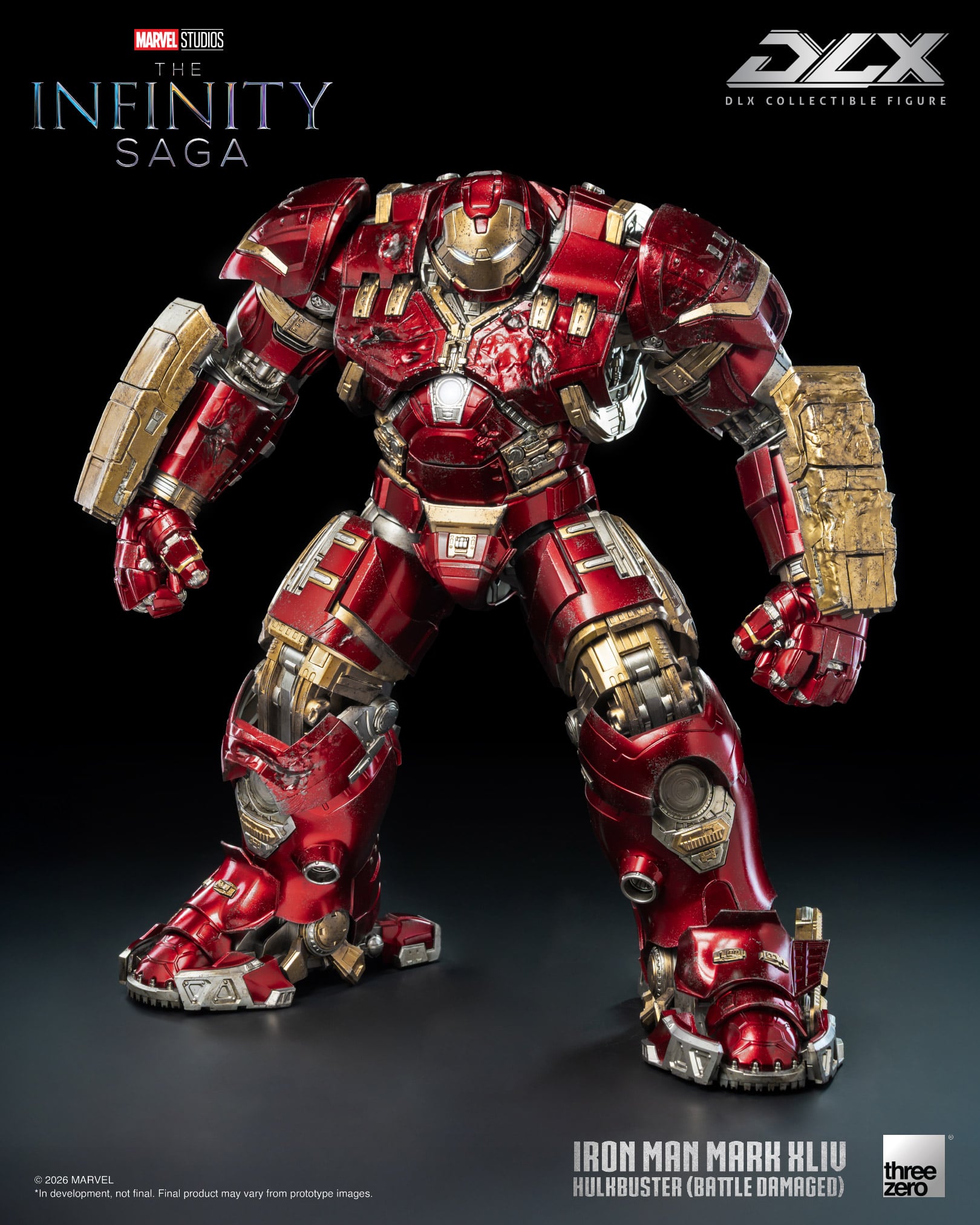 Marvel: The Infinity Saga DLX Iron Man 44 Hulkbuster (Battle Damaged) Action Figure Gallery Image 5