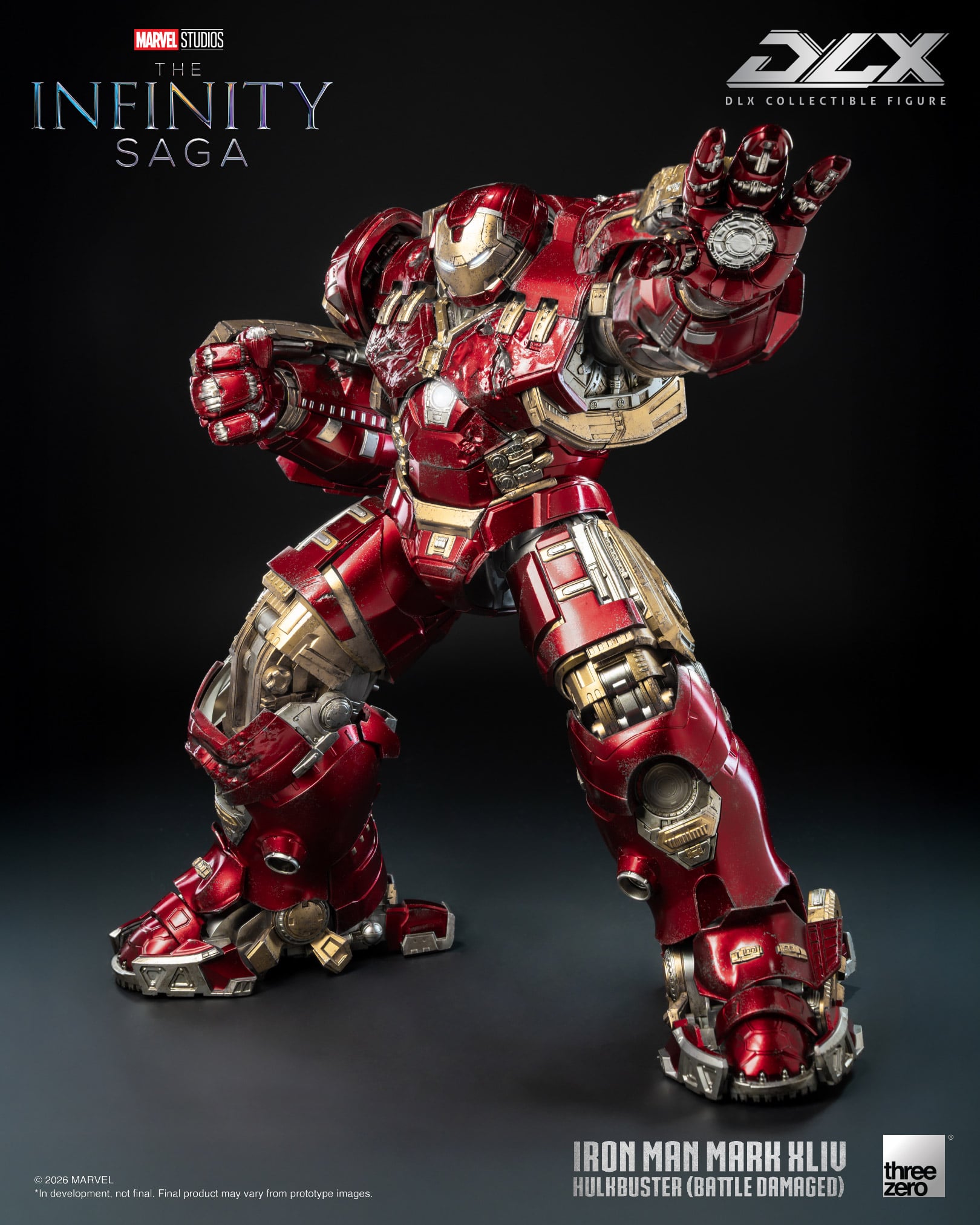 Marvel: The Infinity Saga DLX Iron Man 44 Hulkbuster (Battle Damaged) Action Figure Gallery Image 11