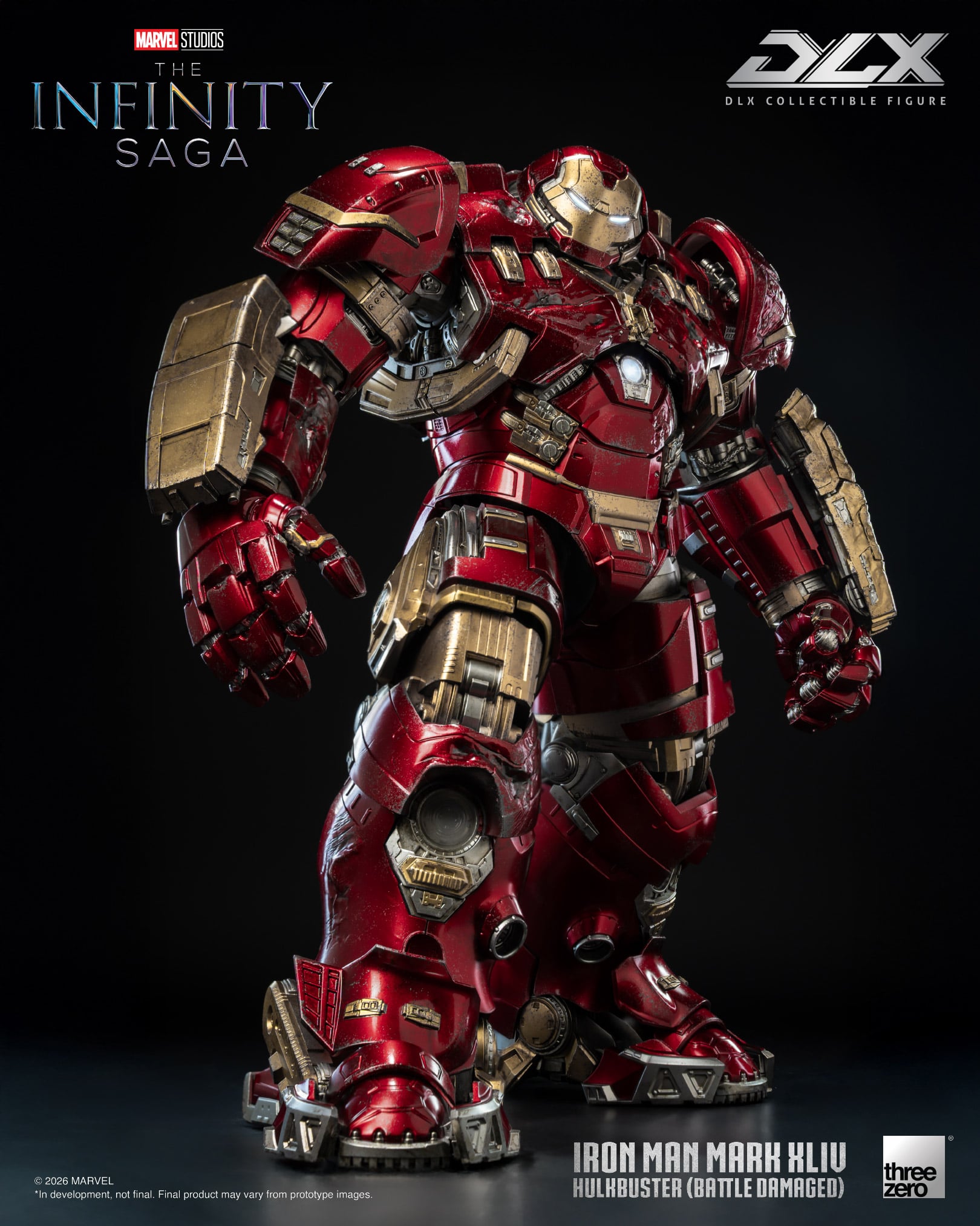 Marvel: The Infinity Saga DLX Iron Man 44 Hulkbuster (Battle Damaged) Action Figure Gallery Image 7